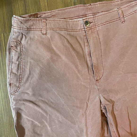 Dusty coral wide leg pants - Picture 3 of 6